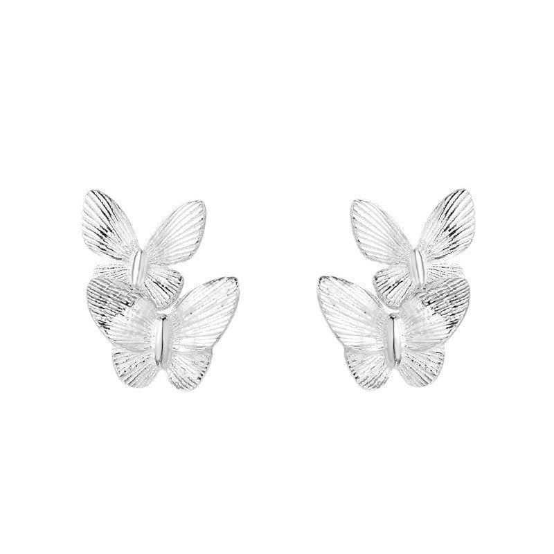 Damen Ohrstecker im eleganten Schmetterlingsdesign Shop Nory