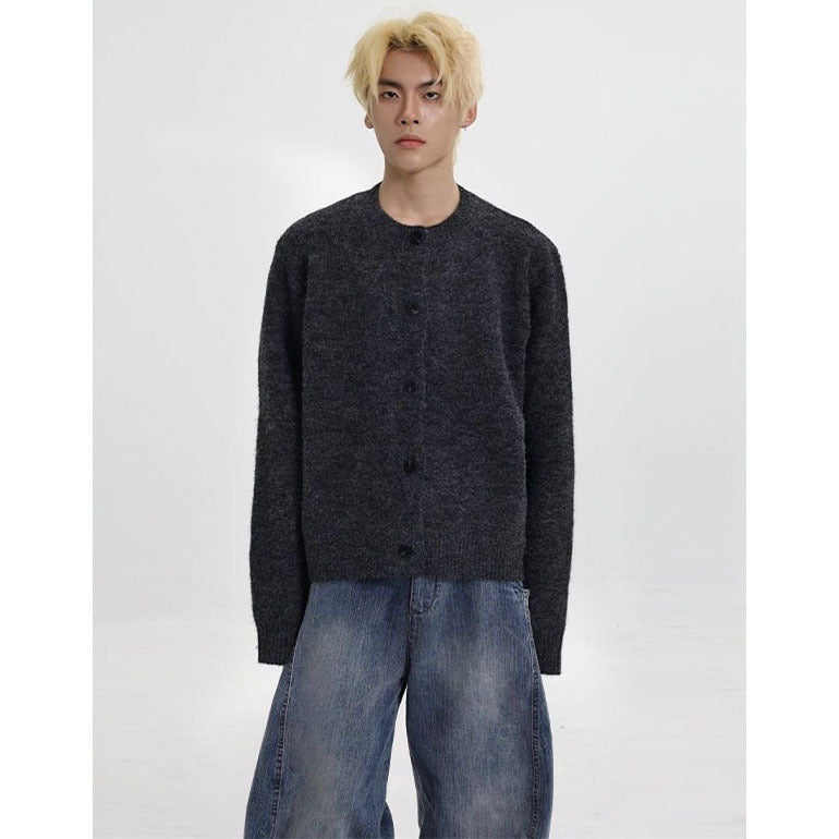 Damen Klassische Strickjacke mit Knopfleiste Shop Nory