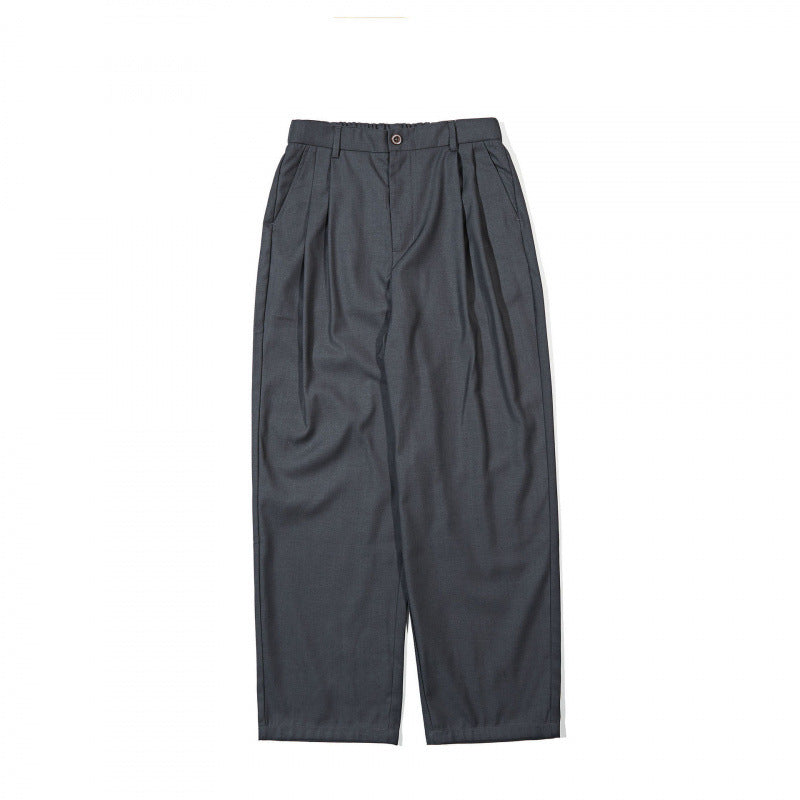 Damen Hochtaillierte Bundfalten-Hose mit legerer Weite und konischem Bein Shop Nory