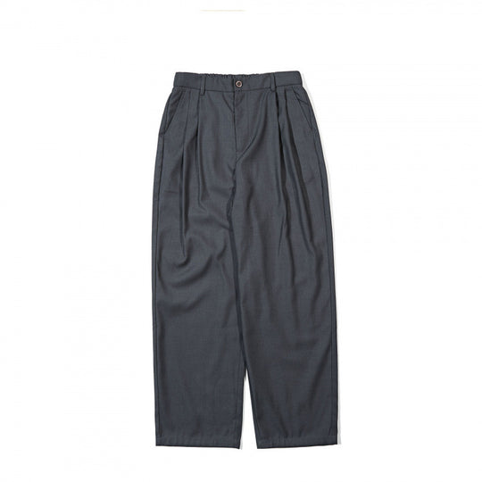 Damen Hochtaillierte Bundfalten-Hose mit legerer Weite und konischem Bein Shop Nory