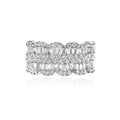 Damen Luxus-Ring mit kunstvollen Zirkonia-Verzierungen Shop Nory