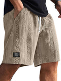 Herren Stilvolle Freizeithosen im lässigen Strickdesign