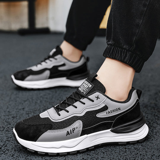 Herren Athletisch-inspirierte Plateau-Sneaker mit atmungsaktivem Mesh und griffiger Trailsohle Shop Nory