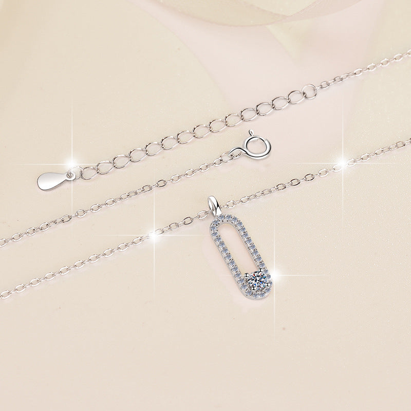 Damen elegante Halskette mit Sicherheitsnadel Design Shop Nory