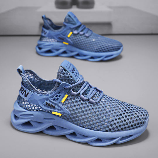 Herren Atmungsaktiver Knit-Sneaker mit elastischem Einstieg und skulpturaler Hohlkammer-Sohle Shopy Nory