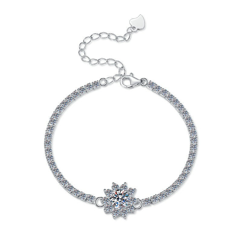 Damenarmband mit funkelndem Kristall-Detail Shop Nory