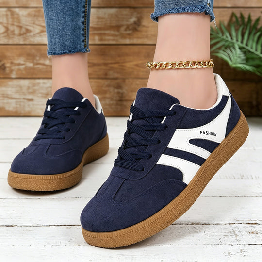Herren nan retro Veloursleder Sneaker mit gepolstertem Fersenkragen und profilierter Gummilaufsohle Shop Nory