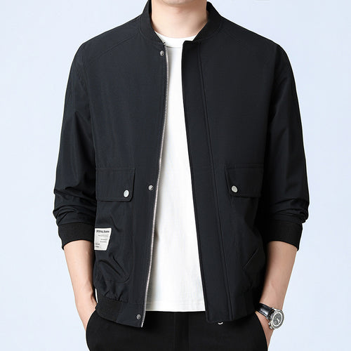 Herren Sportliche Bomberjacke mit Taschen Shop Nory