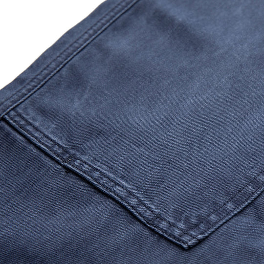 Herren Weite Utility-Denimhose mit Tunnelzugbund und aufgesetzten Taschen Shop Nory