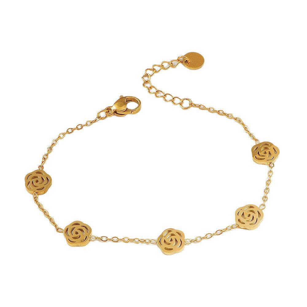 Damen Blumeninspiriertes Verstellbares Armband Shop Nory