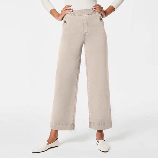 Damen weite Baumwollhose