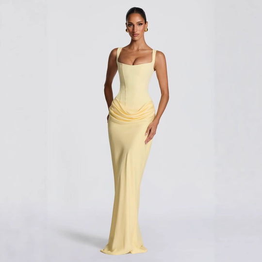 Damen Elegantes Hochzeitskleid mit Korsett-Detail