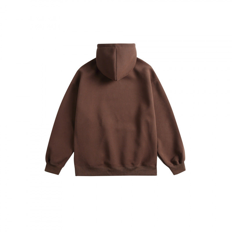 Unisex Oversize-Kapuzenpullover mit College-Print und Kängurutasche Shop Nory