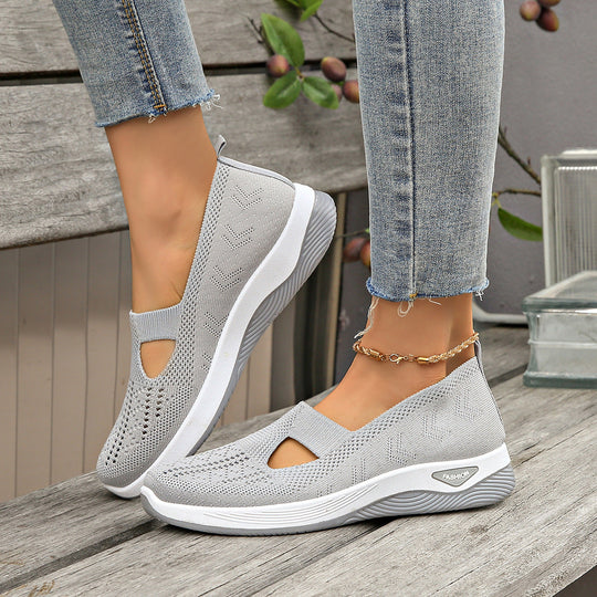 Damen Atmungsaktive Freizeitschuhe Shopnory