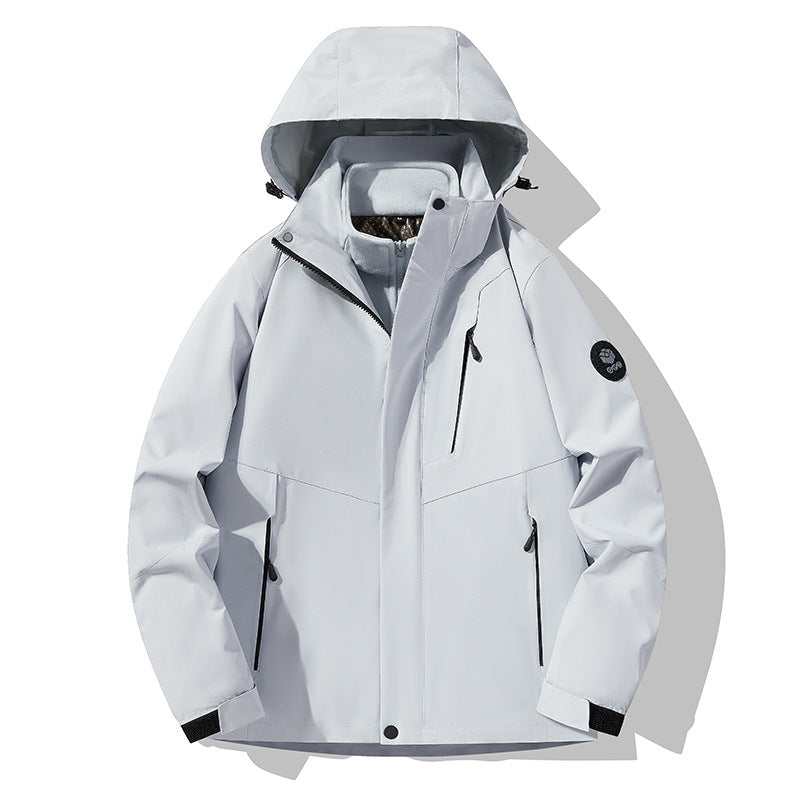 Herren Dreifach kombinierbare Funktionsjacke mit abnehmbarer Steppweste Shop Nory