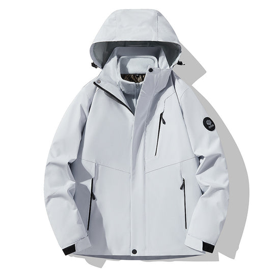 Herren Dreifach kombinierbare Funktionsjacke mit abnehmbarer Steppweste Shop Nory