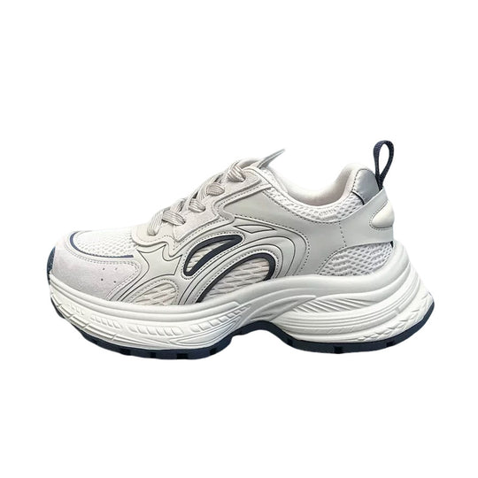 Damen Platform-Sneaker mit atmungsaktivem Mesh und skulptierter Komfortsohle Shop Nory