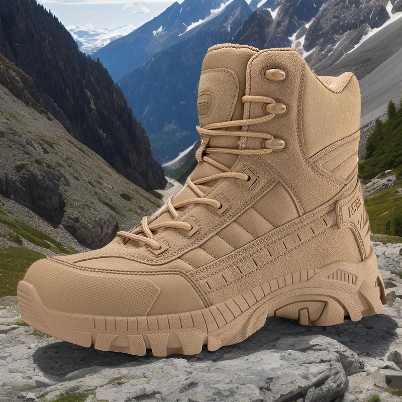 Herren All-Terrain Trekkingstiefel mit hohem Knöchelschutz und rutschfester Sohle Shopnory