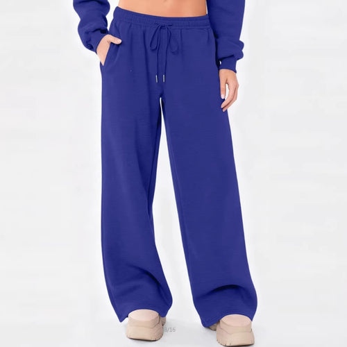 Damen nan weite Loungehose mit hohem Komfortbund, elastischem Tunnelzug und seitlichen Eingrifftaschen Shop Nory