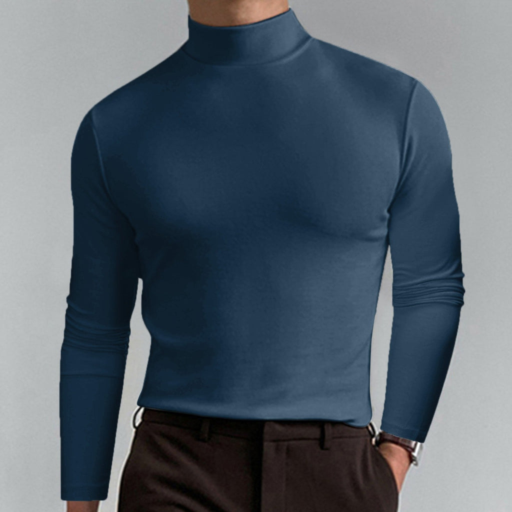 Herren Hochwertiger Rollkragenpullover ShopNory