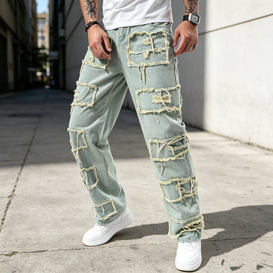 Herren Modische und lässige Jeanshose Shop Nory