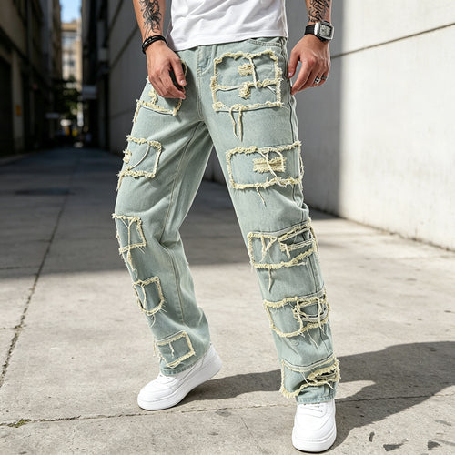 Herren Modische und lässige Jeanshose Shop Nory