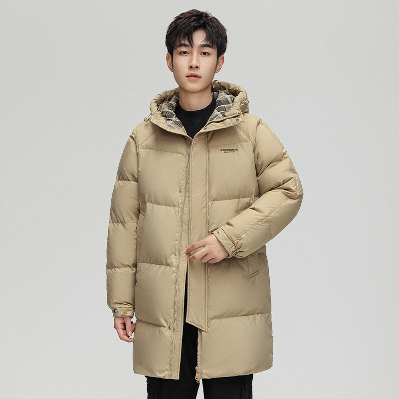 Herren Lange Daunenjacke Shop Nory