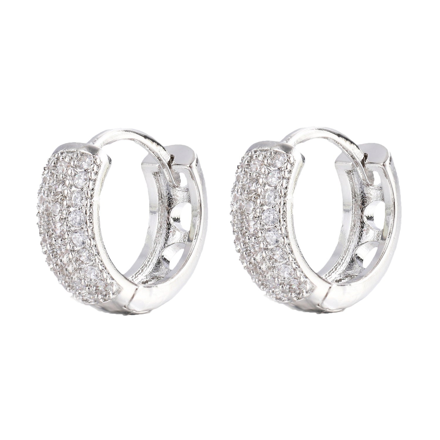 Damen Ohrringe mit funkelnden Zirkonia Shop Nory