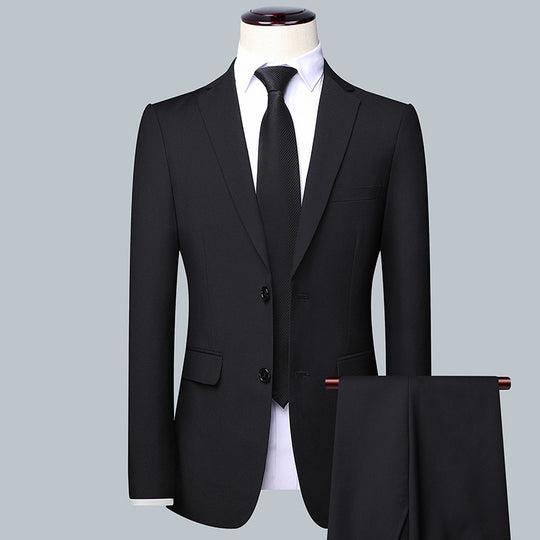 Herren Modernes Slim-Fit Anzug-Sakko mit feiner Struktur, leichtem Stretch und Pattentaschen Shop Nory
