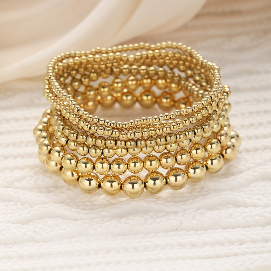 Damen-Armband-Set mit eleganten, filigranen Kugeln Shop Nory