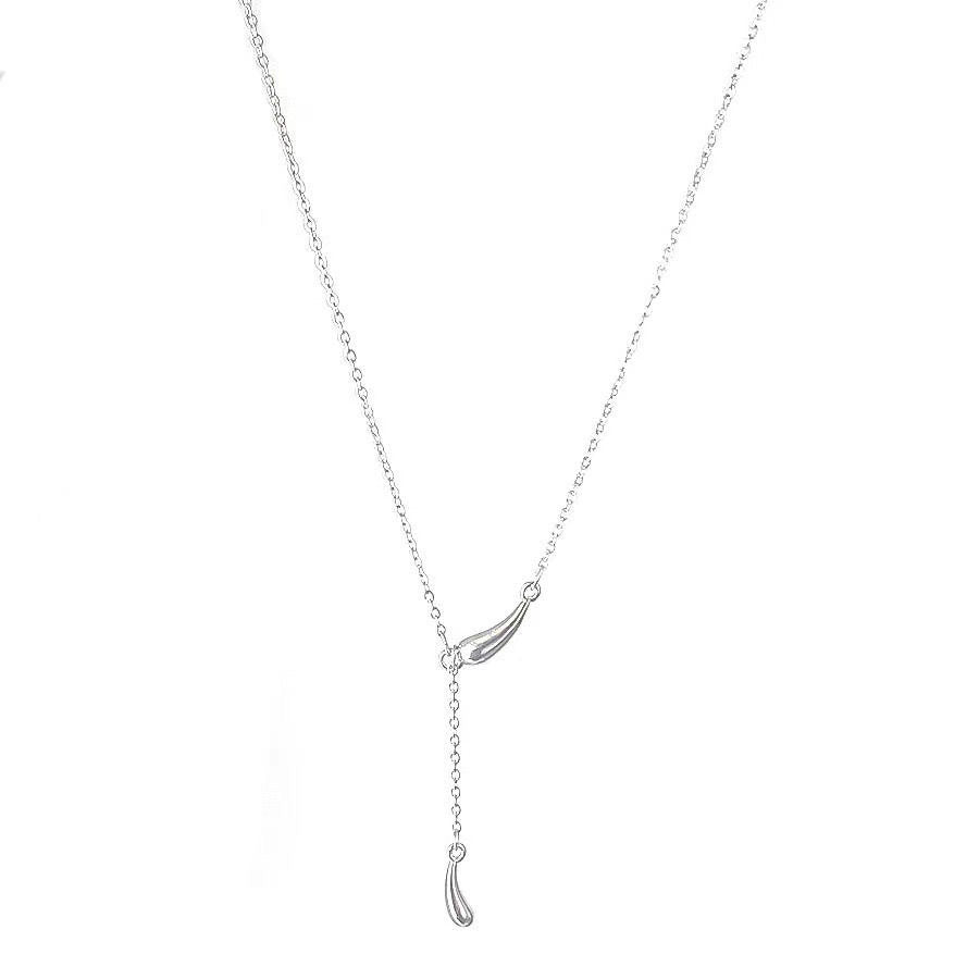 Damen Y-förmige Kette mit exquisiten Wasserfall-Anhängern Shop Nory