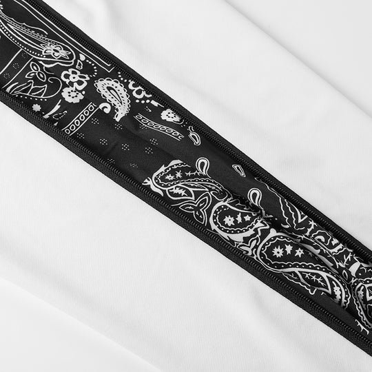 Herren Locker geschnittene Jogginghose mit Bandana-Seiteneinsätzen und elastischem Saum Shop Nory