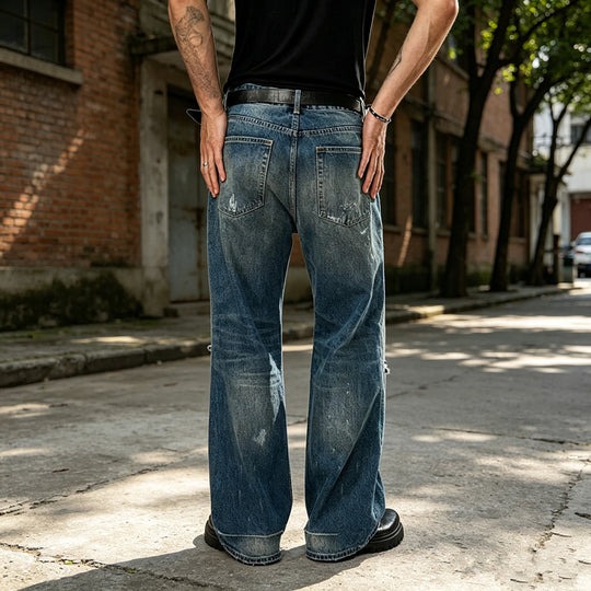 Herren Weite, Ripped Jeans Shop Nory