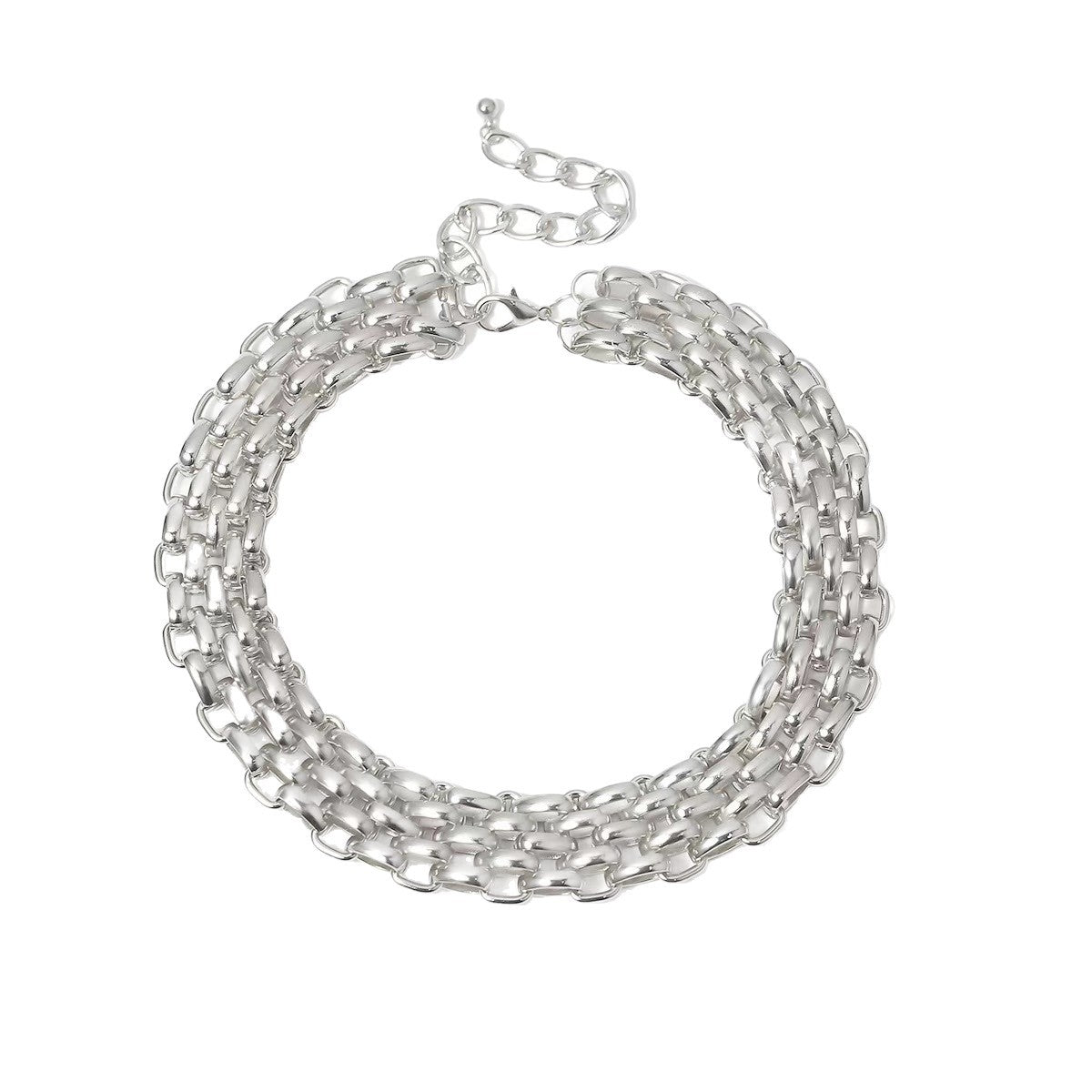 Damen Kette mit eleganten, mehrlagigen Gliederdesign Shop Nory