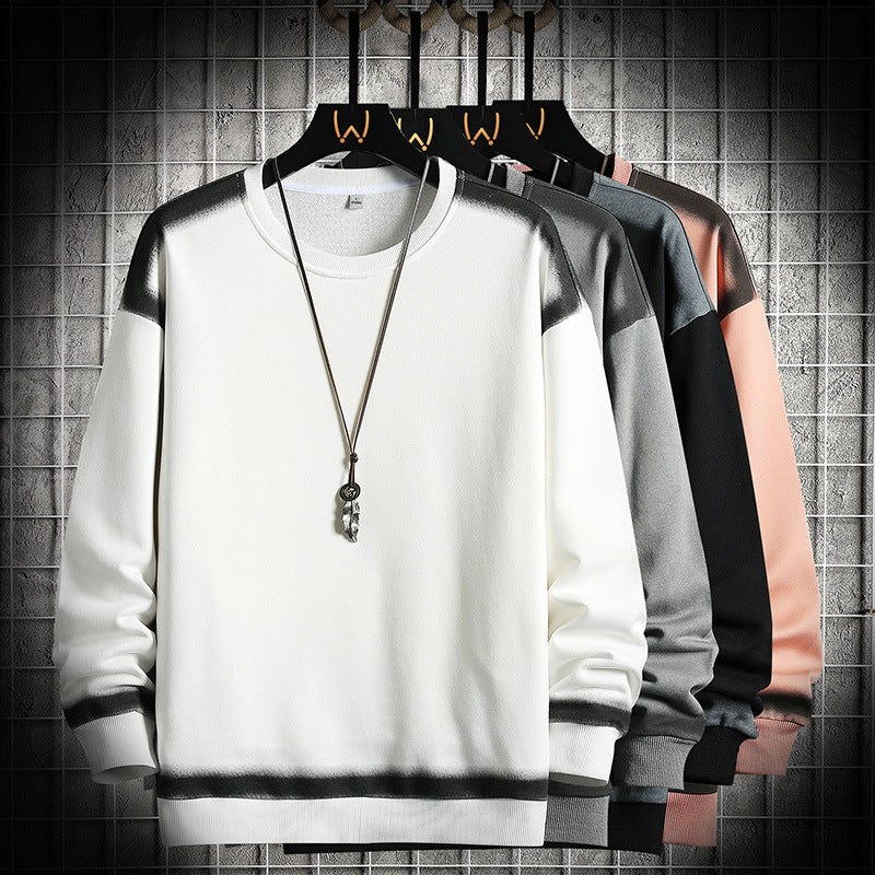 Herren Oversized Sweatshirt mit dezentem Farbverlaufbesatz und Rundhalsausschnitt Shop Nory