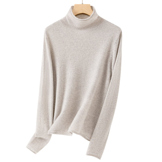Damen Feiner Rollkragenpullover aus ultraleichtem Feinstrick mit schlanker Silhouette Shop Nory