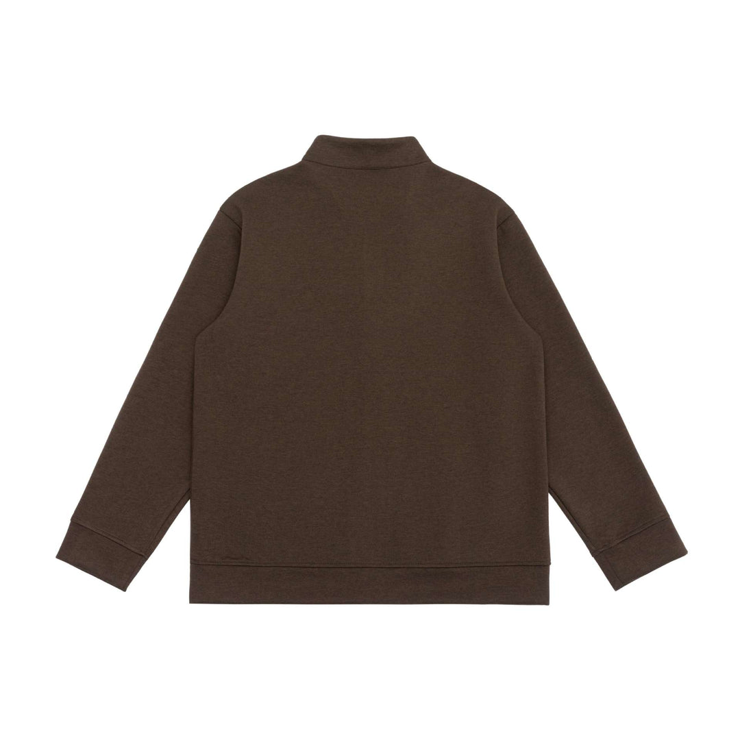 Herren Sweatjacke mit Stehkragen, durchgehendem Reißverschluss und kontrastierten Ärmeleinsätzen Shop Nory
