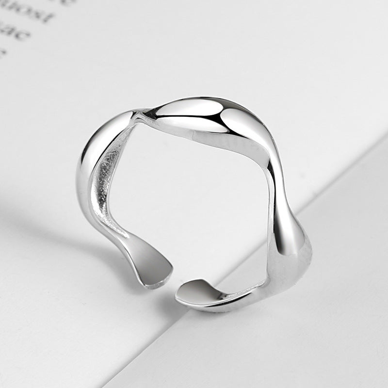 Damen offener Ring mit kreativer Formgebung Shop Nory