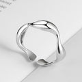 Damen offener Ring mit kreativer Formgebung Shop Nory