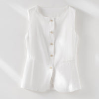 Weißes Gilet