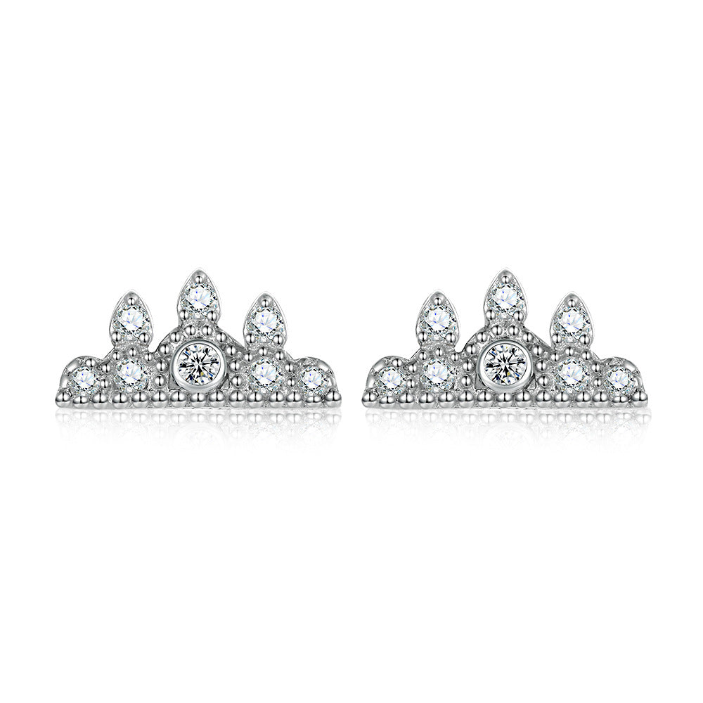 Damen elegante Kristallohrringe mit kunstvollem Design Shop Nory