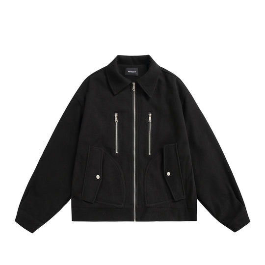 Unisex Boxy‑Blousonjacke mit technischem Doppel‑Reißverschluss und Oversize‑Silhouette Shop Nory