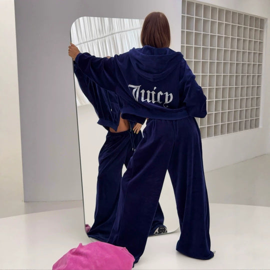 Damen Sweatblazer und Oversize-Jogginghose Shop Nory
