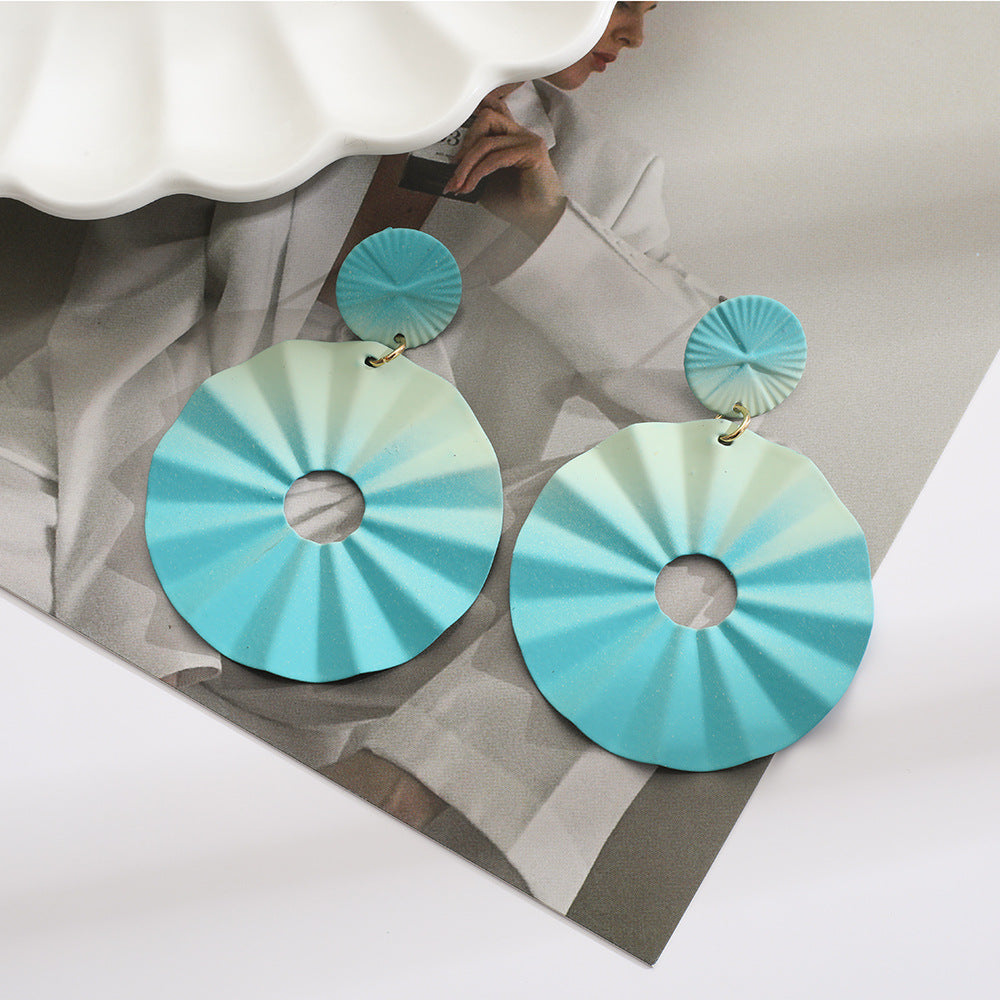Damen Statement-Ohrringe mit kunstvollem Dreidimensionalen Design Shop Nory