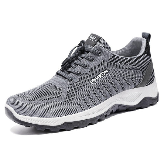 Herren nan flexible Mesh-Trailrunner mit stoßdämpfender EVA-Zwischensohle, Schnellzug-Schnürung und griffiger Outdoor-Profilsohle Shop Nory