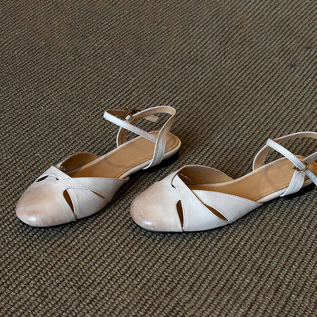 Damen Slingback Ballerinas mit elegantem Riemendesign und komfortabler Passform