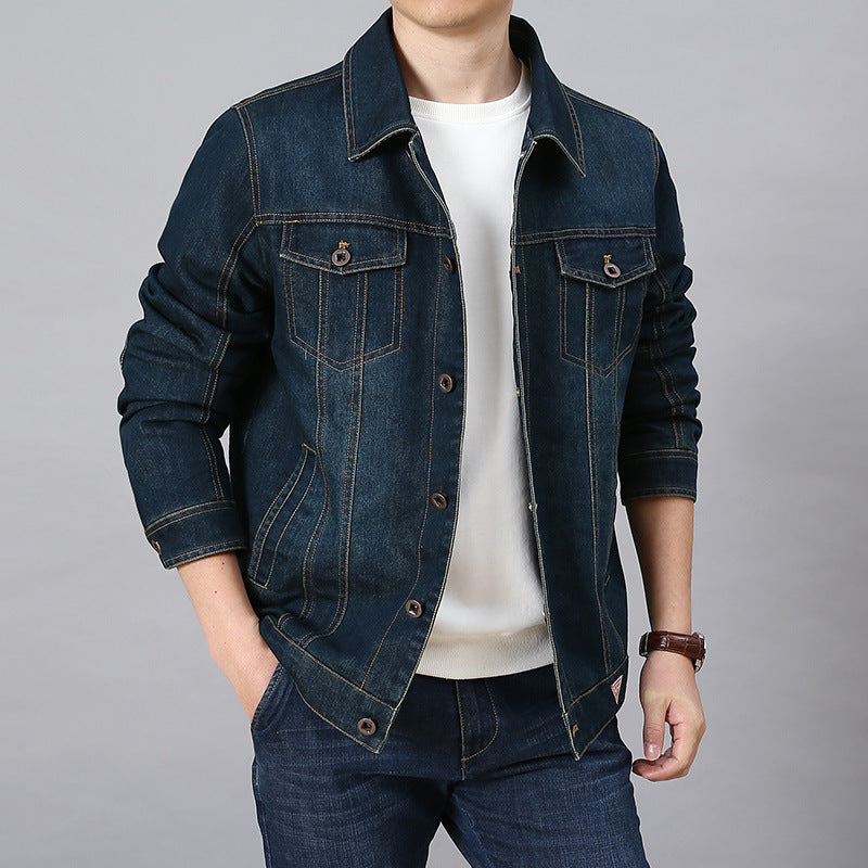 Herren Klassische Jeansjacke Shop Nory