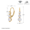 Damen Trauringe mit mehrfarbigem Zirkonbesatz und hochwertigem 925 Sterling Silber Shop Nory