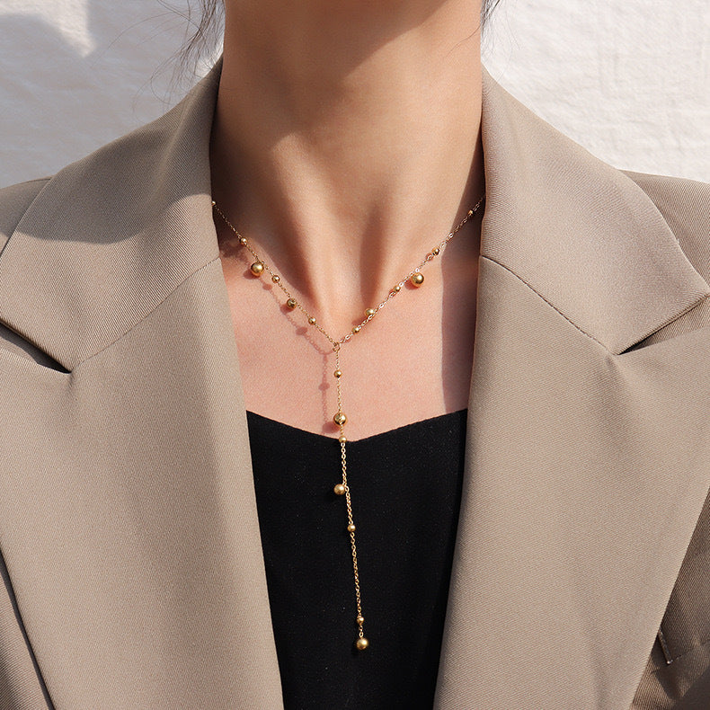 Frauen Elegante Y-Kettenhalskette Shop Nory