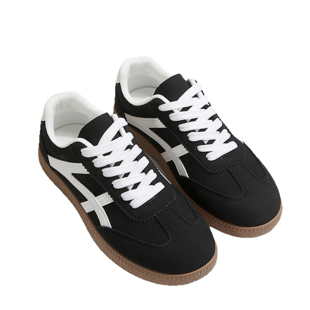 Damen Sneakers im sportlichen Retro-Design mit rutschfester Sohle